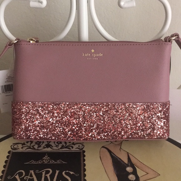 ****SOLD****LAST ONE**Kate Spade glitter crossbody - Picture 2 of 4